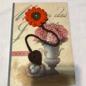 flower bookmark Handmade crochet